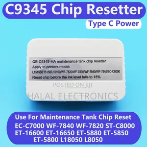 Epson L8050 Maintainance Box Chip Resetter