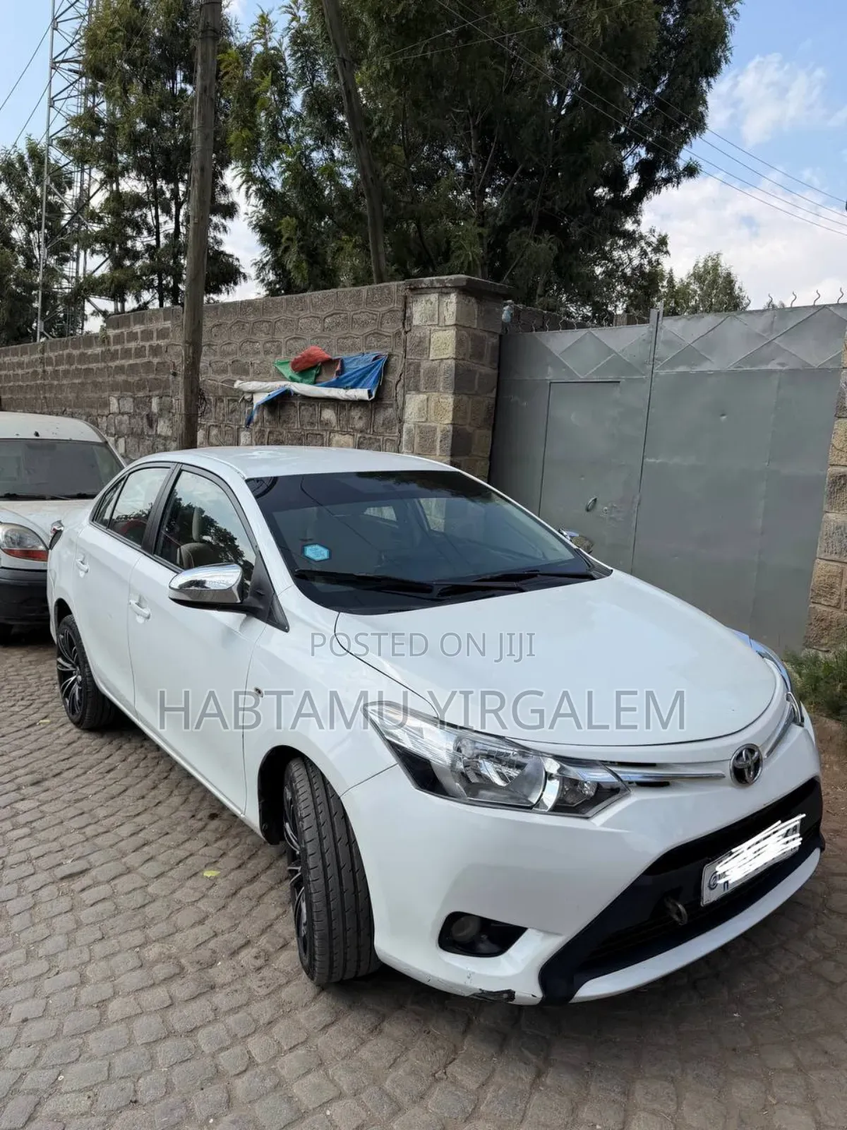 Toyota Yaris 2014 White