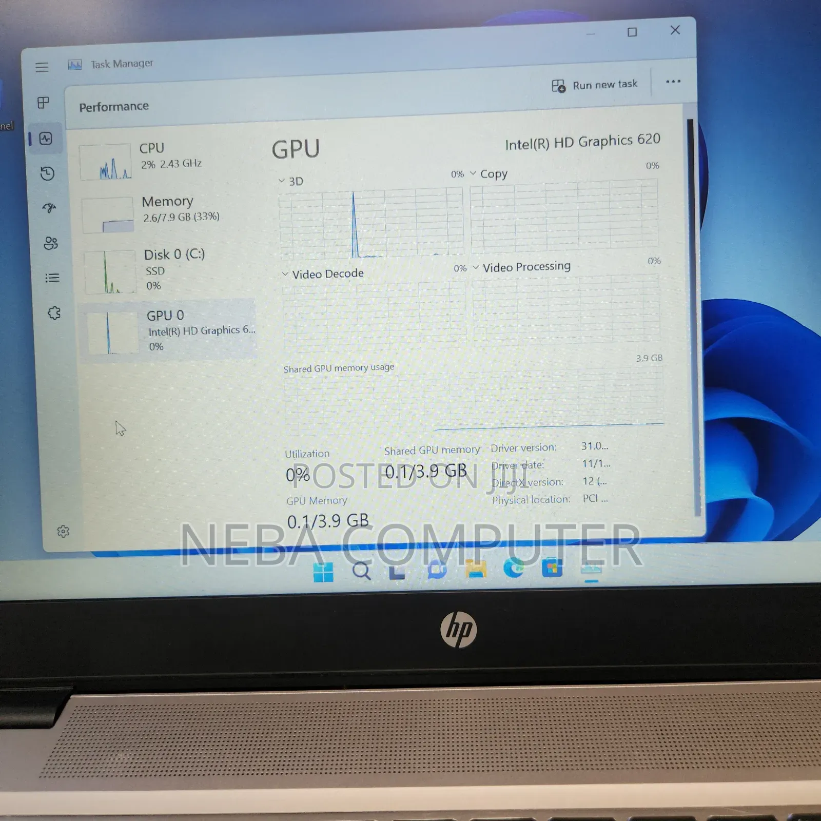 Laptop HP EliteBook 840 8GB Intel Core i7 SSD 256GB