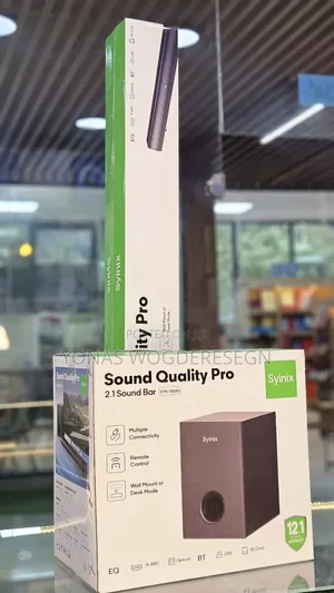 Syinix 130w Bluetooth Sound Bar – Powerful Home Theater Audio Speaker