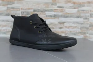 Aldo Comfortable Men's Black Lace-Up Boots | Size 42.5