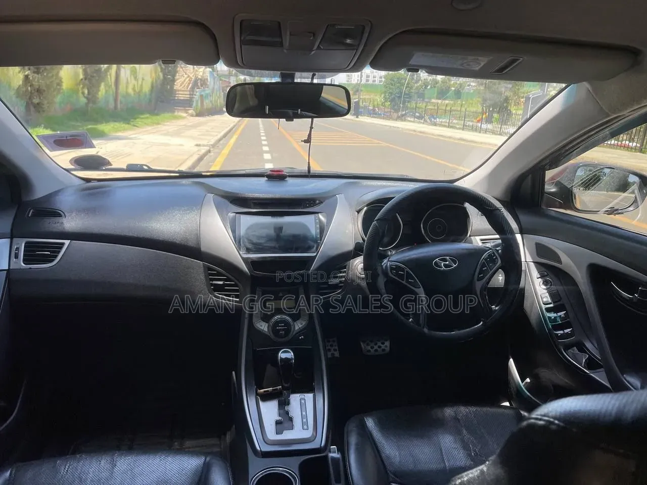 Hyundai Avante 2013 Brown