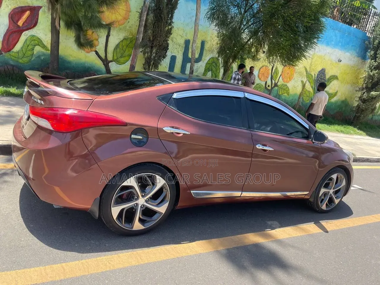 Hyundai Avante 2013 Brown