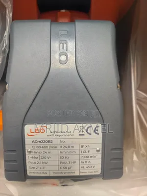 Leo 3hp 2.2kw Pump Hmax 24m 220v