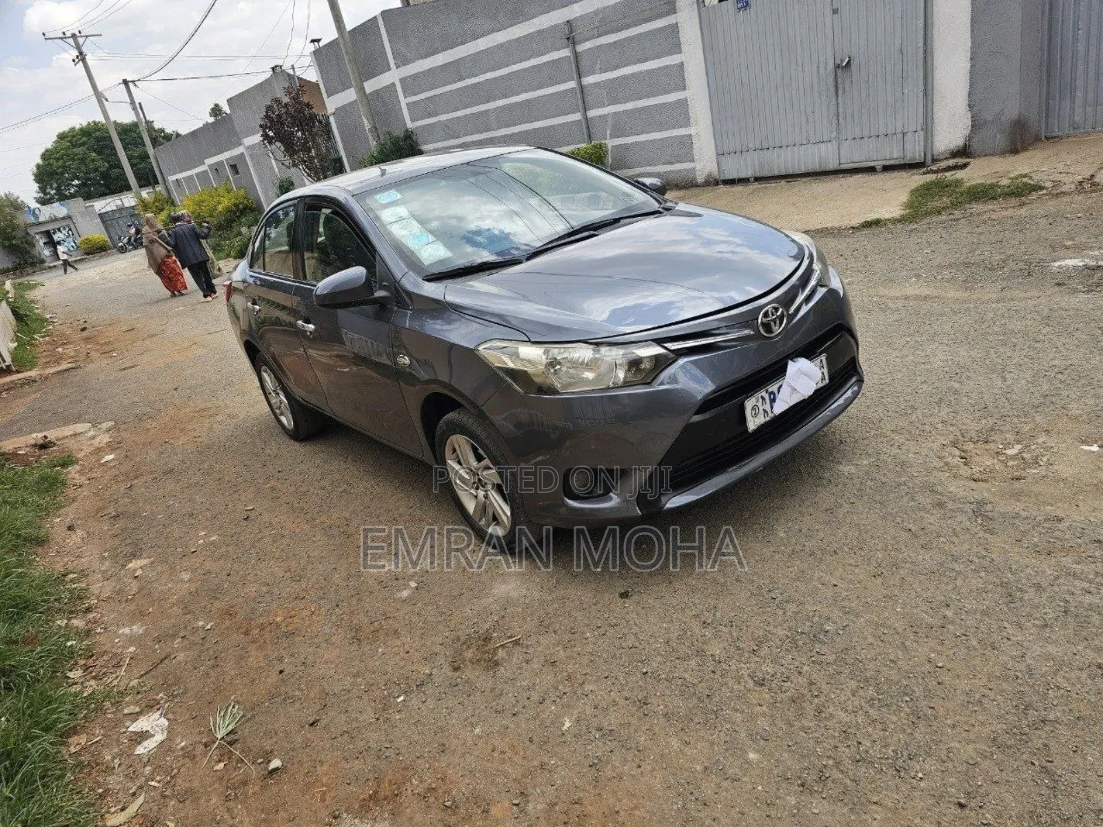 Toyota Yaris 2014 Gray