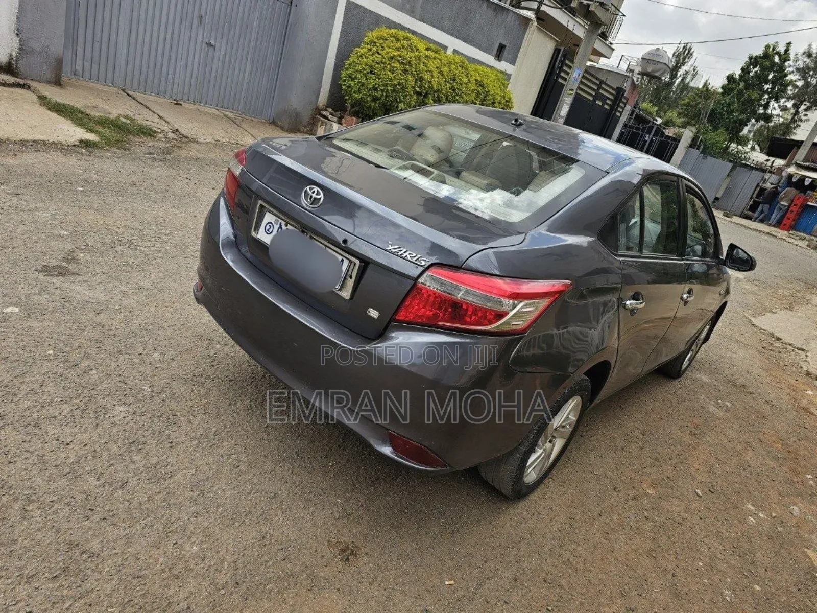 Toyota Yaris 2014 Gray