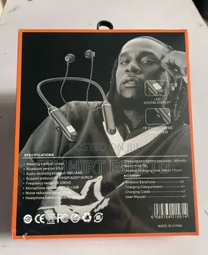 G36 Wireless Neckband Earphone