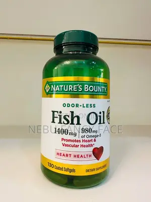 Nature's Bounty Odor-Less Fish Oil 1400 Mg Dietary Supplement.