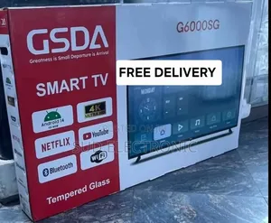 Gsda 60" Temperd Glass Smart Tv New 2025