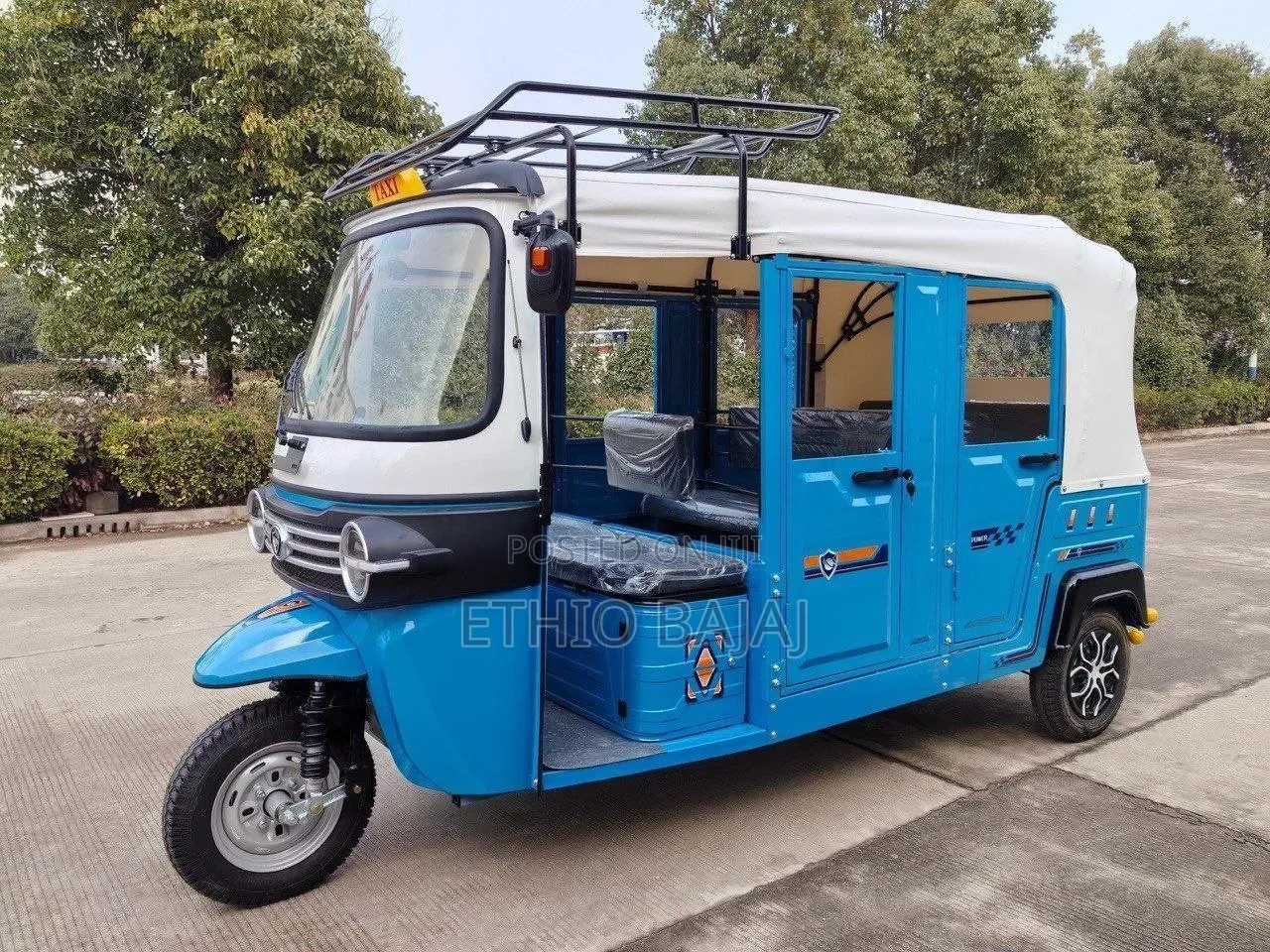 New Bajaj 2025 Blue