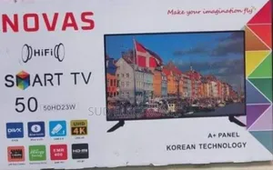 Novas 50" New 2025 Smart Tv