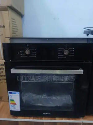 Kumtel Built-in Black Electric Oven, Likely a 60x60 Cm