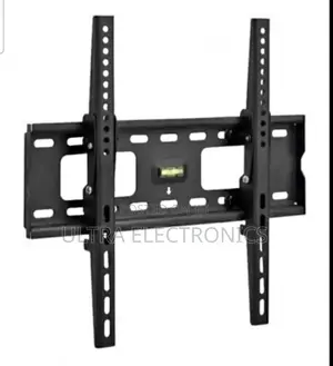 Tv Wall Mount Bracket. Black Metal Low-Profile Compatibility:
