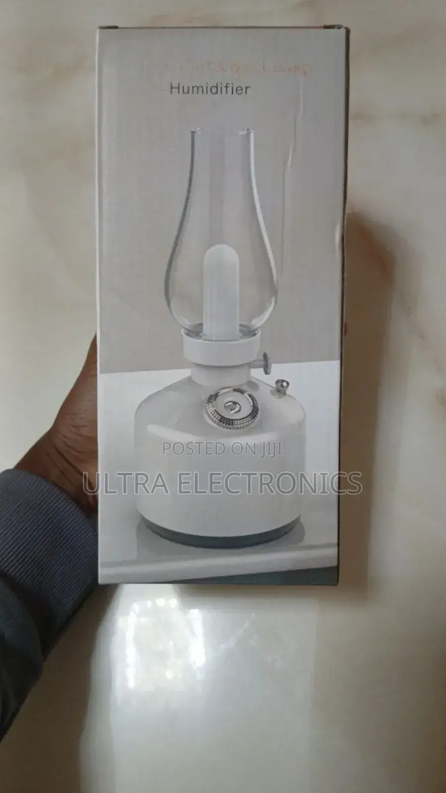 Humidifier Vintage Lamp Featuring a 280ml Water Tank and Rechargeable