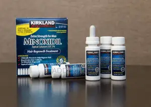 Kirkland Minoxidil 5% Hair Regrowth Solution – 6 Months Supply for Men