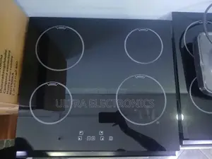 Kumtel Black 4-Burner Vitro Ceramic Glass Induction Cooktop From