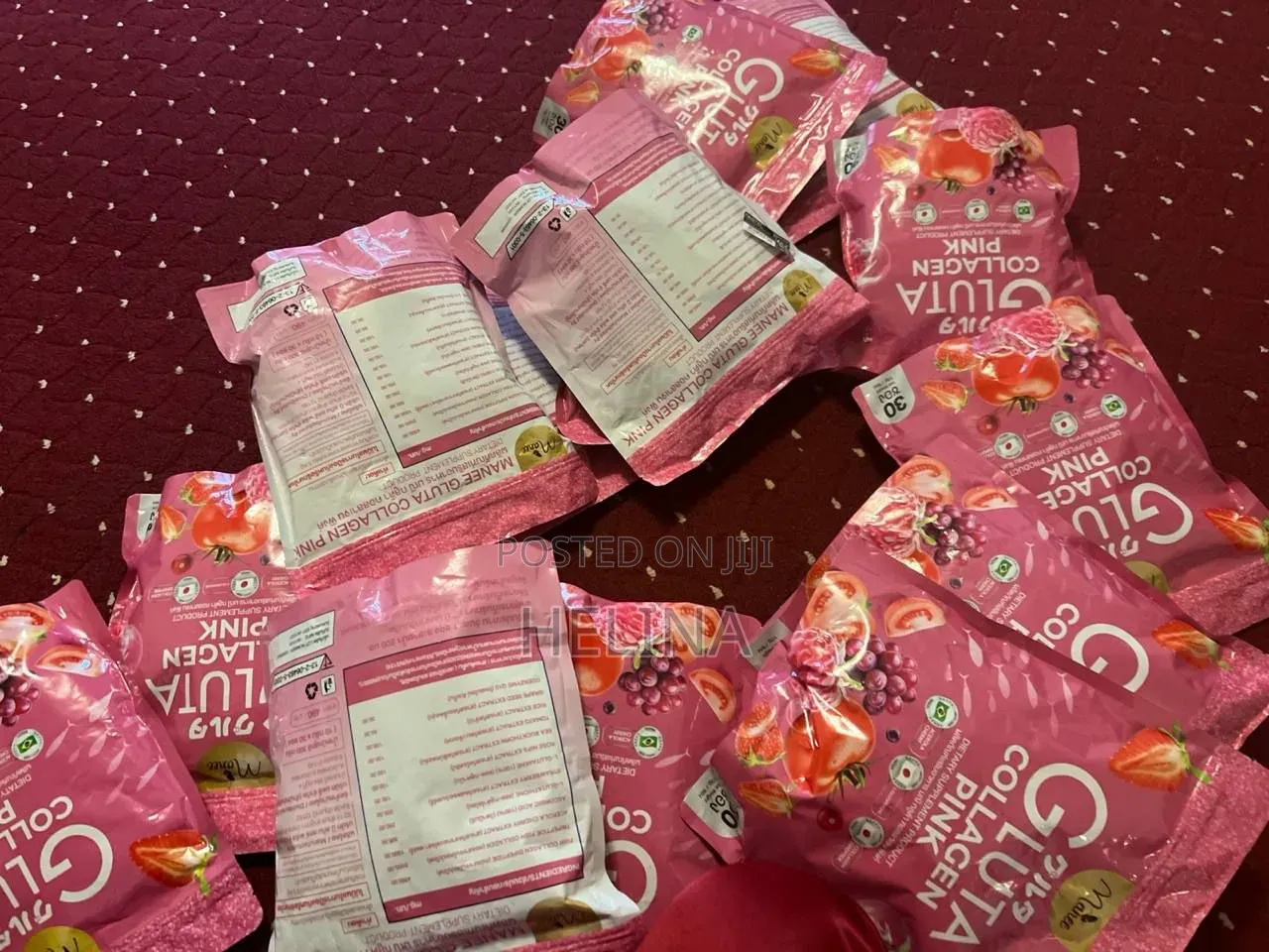 Gluta Collagen Pink Original From Thailand