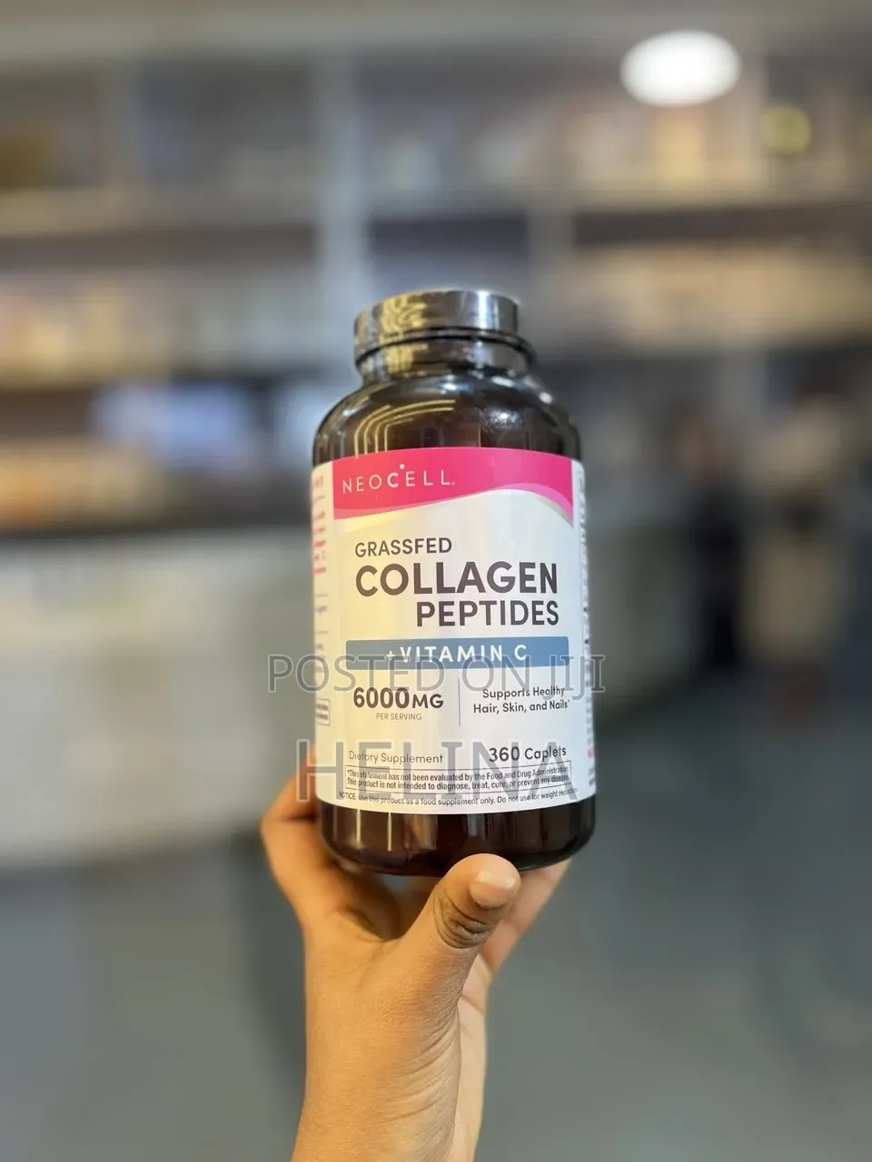 Neocell Collagen Peptides + Vitamin C Support Healthy Hair,Skin Nails