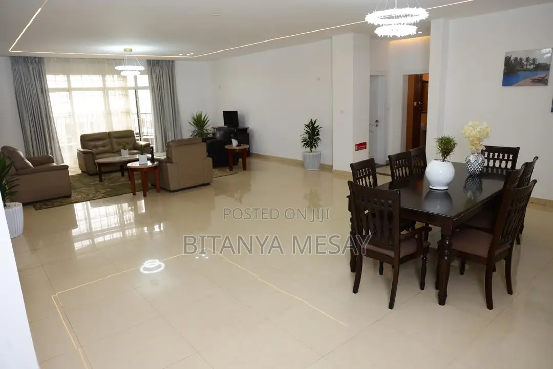 Furnished 4bdrm Apartment in Peaceful Luxury, Yeka for rent