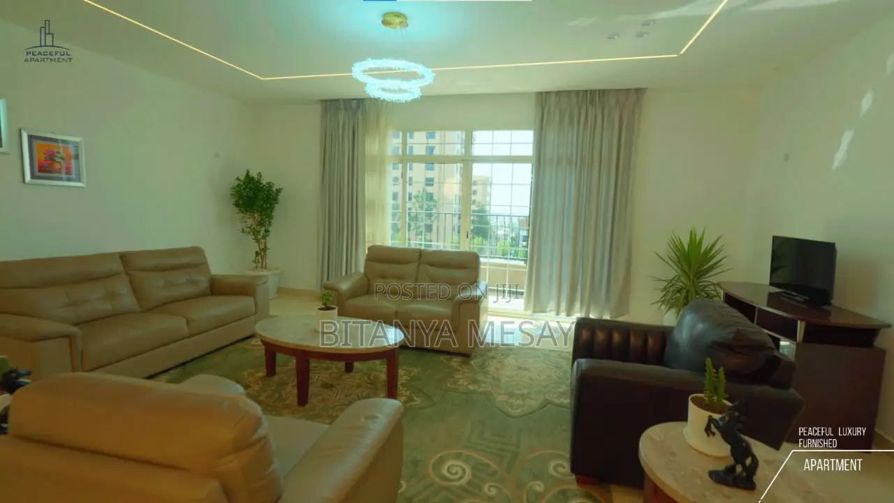 Furnished 4bdrm Apartment in Peaceful Luxury, Yeka for rent