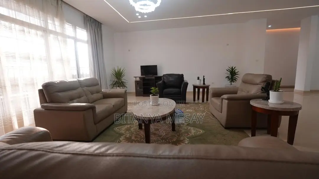 Furnished 4bdrm Apartment in Peaceful Luxury, Yeka for rent