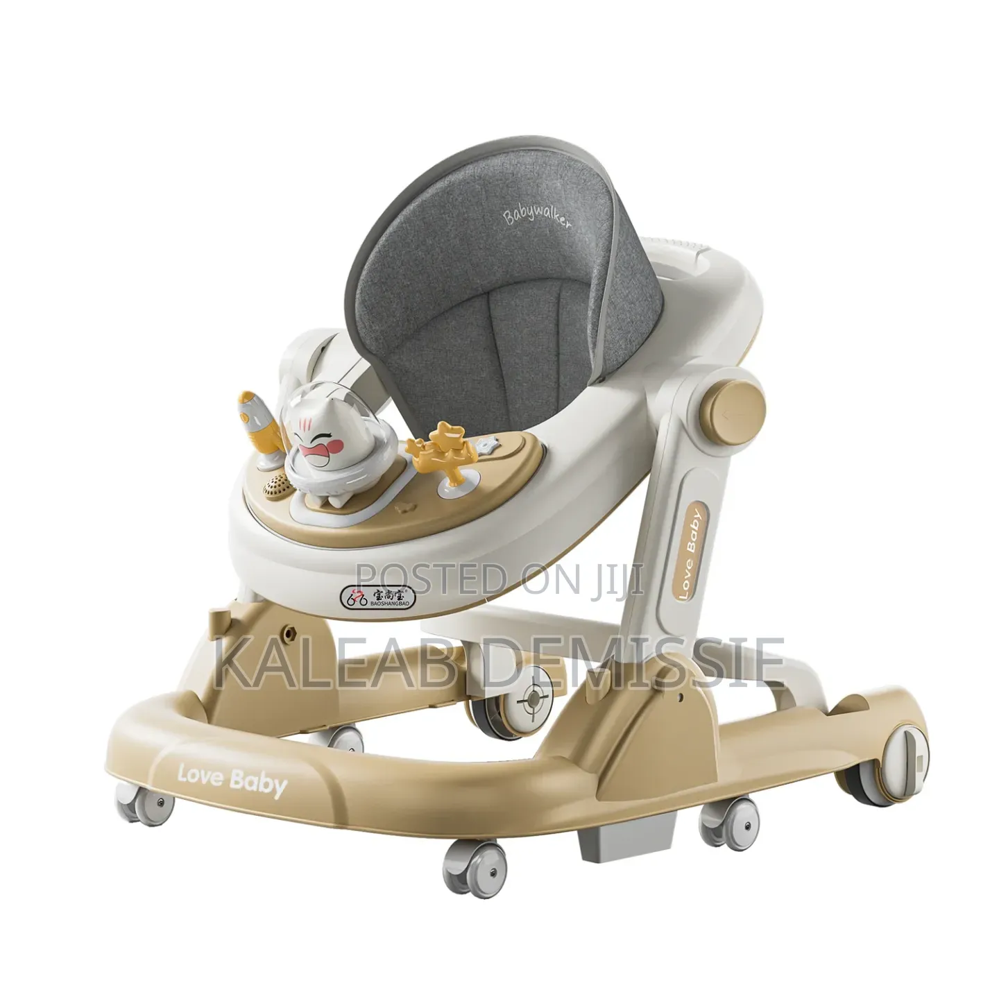 Multifunctional 3-in-1 Baby Walker and Activity Center