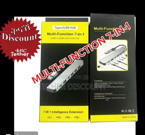 Multi-Function 7-in-1 Inteligence Extension Type- C