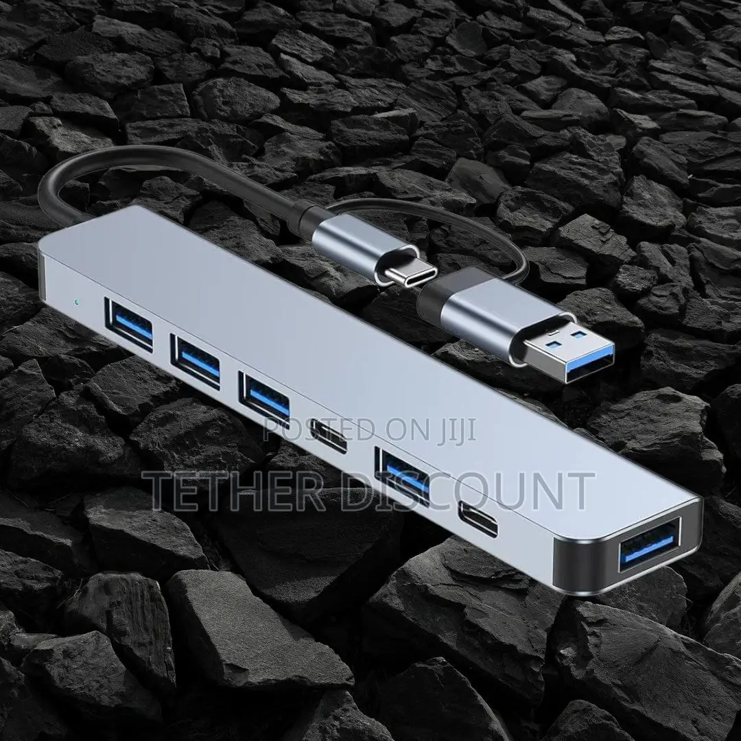 Multi-Function 7-in-1 Inteligence Extension Type- C