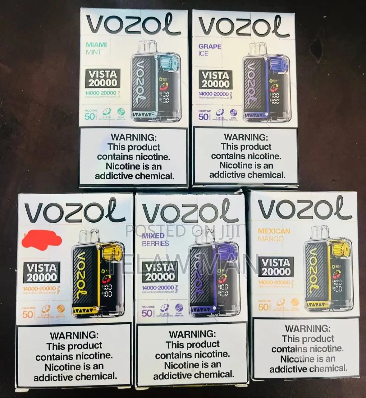 Vozol 20,000 Puffes