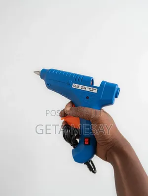 Glue Gun - Fast Heating, 100-240v Universal, Blue Home Repairs, Art