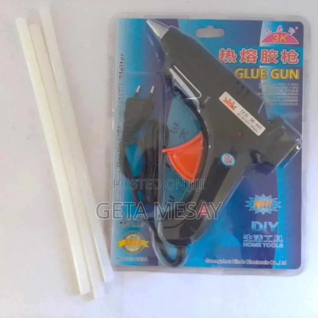Glue Gun - Fast Heating, 100-240v Universal, Blue Home Repairs, Art