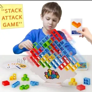 Tetra Tower Balancing Stacking Game