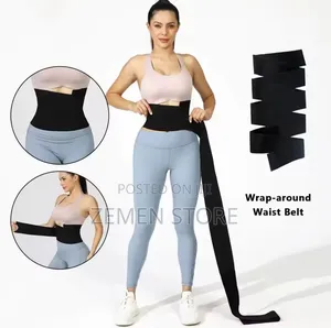 Burst Sweat Belt Elastic Wrap Body Shaper