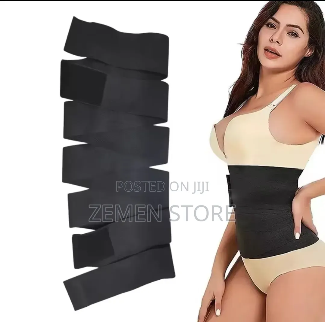 Burst Sweat Belt Elastic Wrap Body Shaper