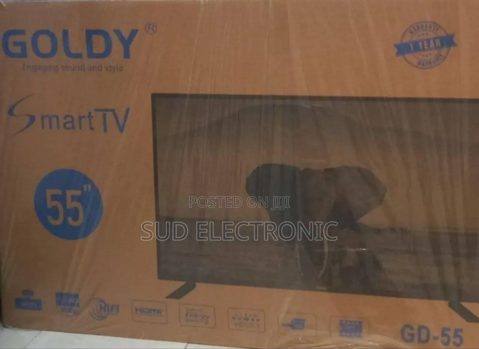 Goldy 55" New 2025 Smart Tv