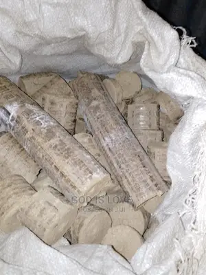 Sawdust Briquettes.