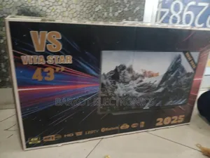 Vita Star Smart Tv 43 Inch Andraid Doubel Gelass 2026 Quality Hifi