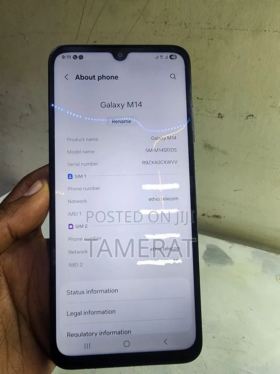 Samsung Galaxy M14 64 GB Black