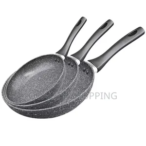 Momcoc Fry Pan Set የሴራሚክ መጥበሻ