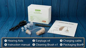 Single Ear Rechargeable Hearing Aid – Bte Design by Affordable Price