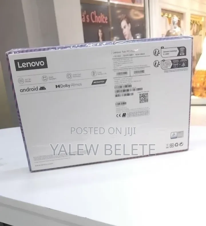 New Lenovo Tab P11 128 GB Silver