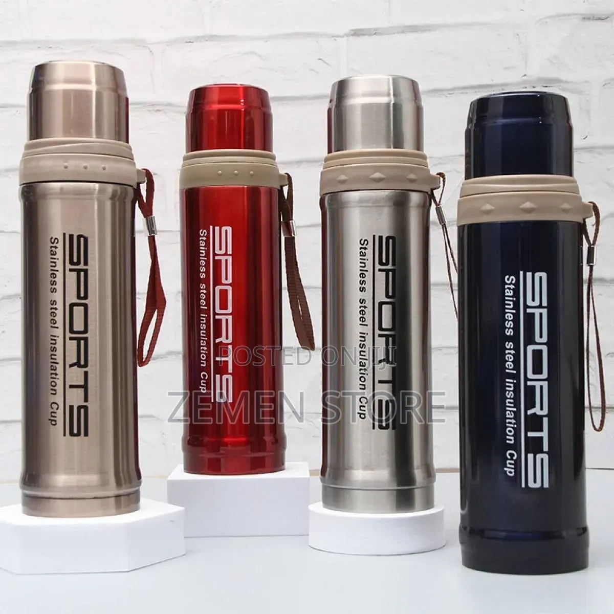 750ml Stainless Steel Vacuum Flask Thermos ፔርሙዝ ኮዳ