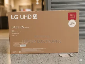 Lg Tv 65" Ua85 – Uhd New Model 2025 | Generation 7 ( Original )