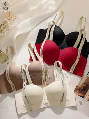 Women's Solid Color Comfortable Underwire Bras ጡት መያዣ