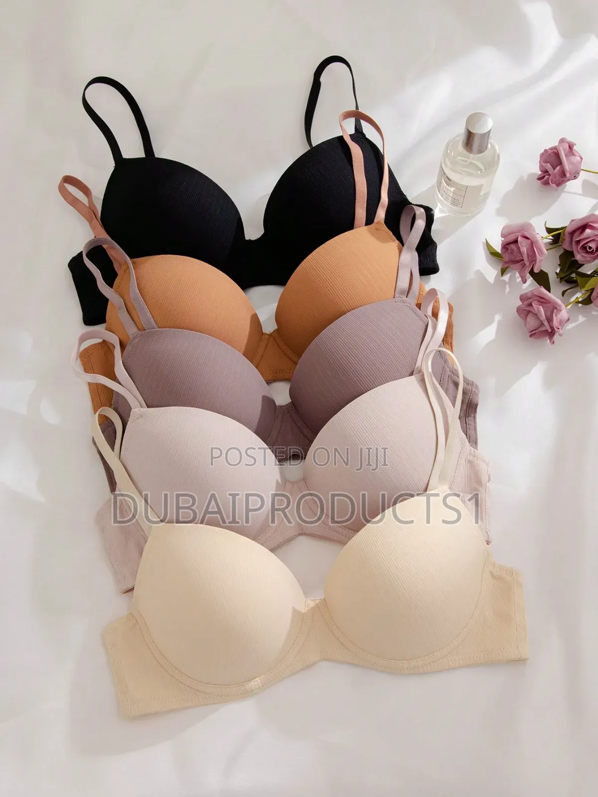Women's Solid Color Comfortable Underwire Bras ጡት መያዣ