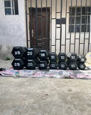 ዳምፔል እና ባርቤል Dumbbell Barbell