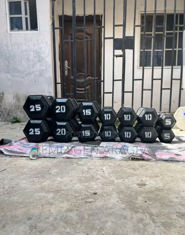 ዳምፔል እና ባርቤል Dumbbell Barbell