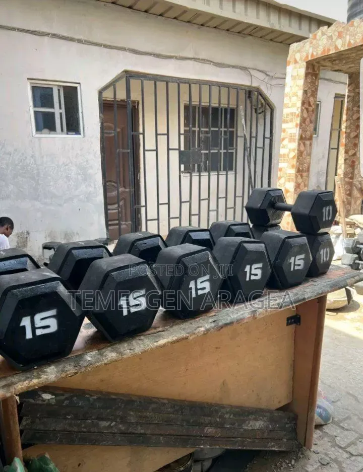 ዳምፔል እና ባርቤል Dumbbell Barbell