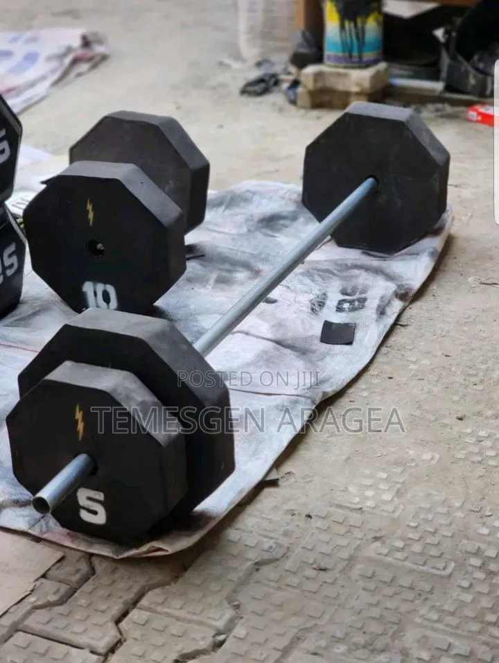 ዳምፔል እና ባርቤል Dumbbell Barbell