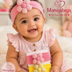 5-pack Assortment Of Baby Girl Elastic Headbands